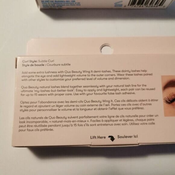 Demi Lash False Lashes and Duo Glue UNOPENED Lightweight Wispy Fake Eyelashes - Picture 4 of 6